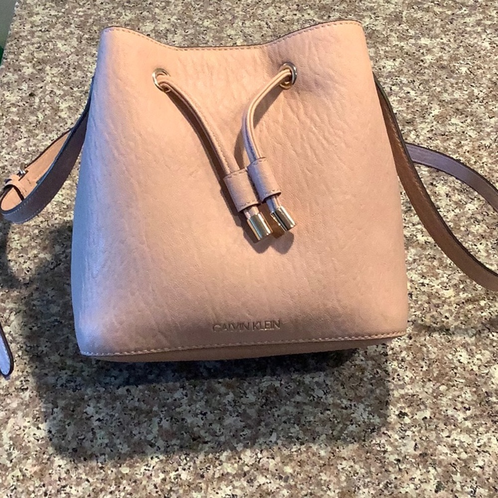 Pink Calvin Klein Purse, New, Great Condition